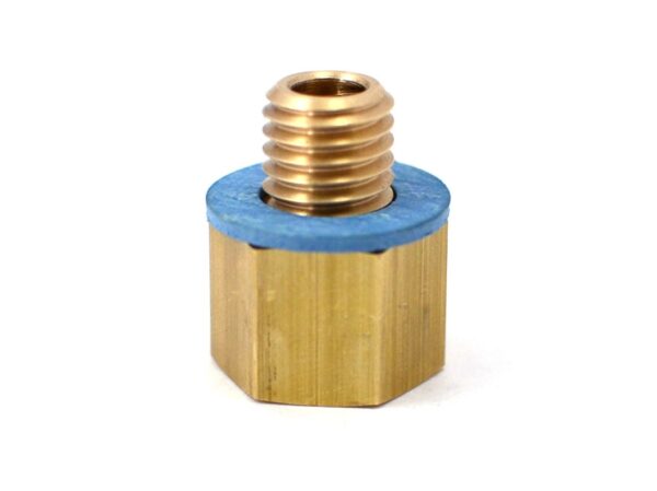 ADP-107: 1/2" ADAPTER FOR M12-1.75 VALVES (NOT COMPATIBLE WITH F107SX)