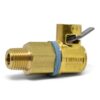 ADP-710: CONVERTING ADAPTER FOR F-107 SERIES (M12-1.75) VALVES TO 1/4-18 NPT THREADS - Image 2
